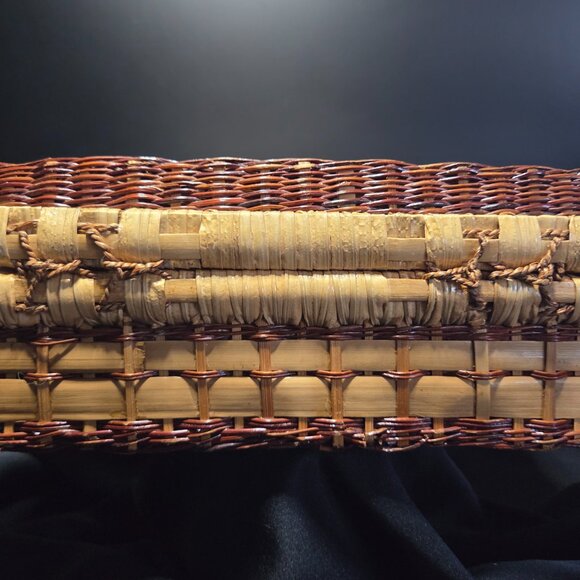 Wicker handbag 1960s - Picture 2 of 10